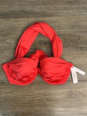 Victoria’s Secret Swim Bandeau Halter Bikini Top NWT Size 32DD